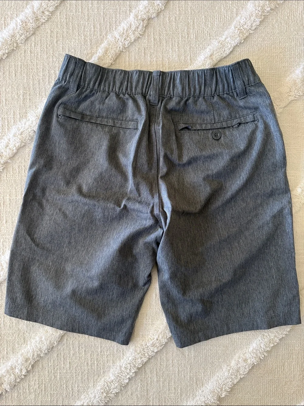 Boy’s Gray Performance Walkshorts